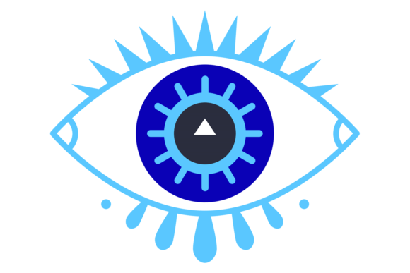 Download Occult Eye Symbol. Esoteric Mystery Colo - Occult Collection