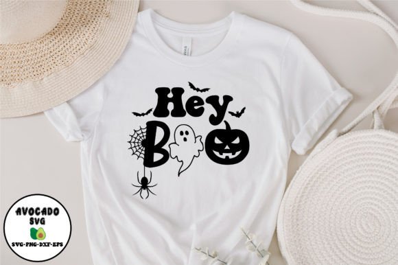 Download Hey Boo Halloween Svg Design - Premium Resources