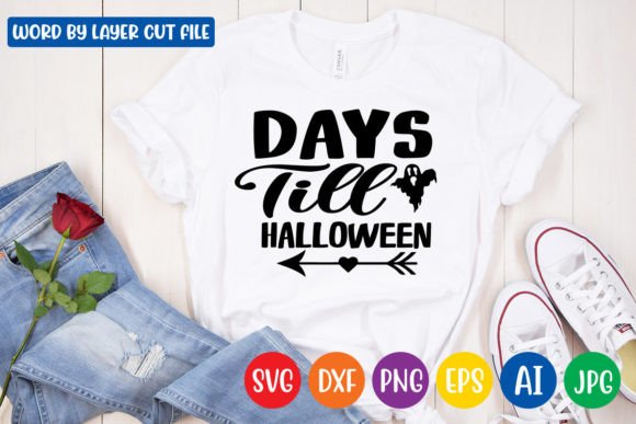 Download Days Till Halloween Svg Design - Premium Resources
