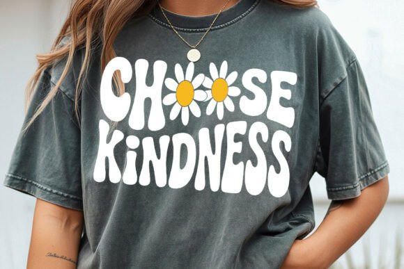 Download Choose Kindness Svg, Retro Wavy Text Svg - Text Collection