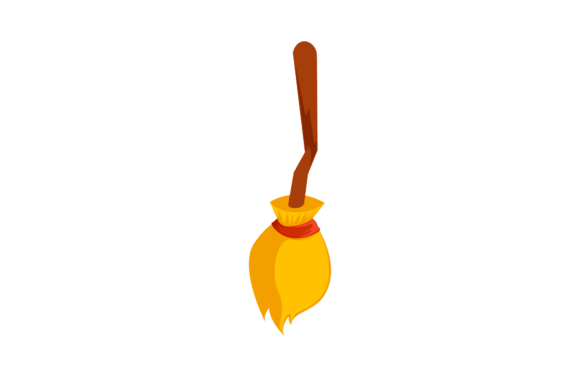 Download Witch Flying Broom Halloween Designs - Halloween designs Collection