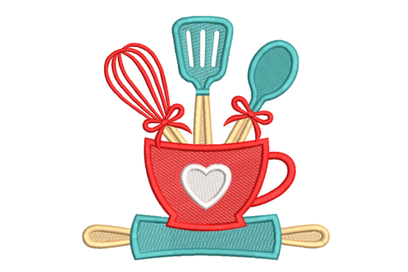 Download Baking Love – Cute Kitchen Utensils - Baking Collection
