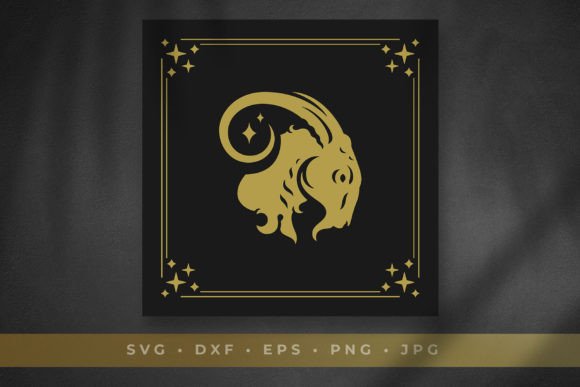 Download Capricorn Zodiac Occult Horned Goat - Occult Collection