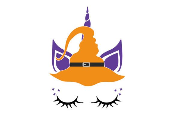 Download Unicorn, Witch Hat, Halloween Designs Ve - Premium Resources