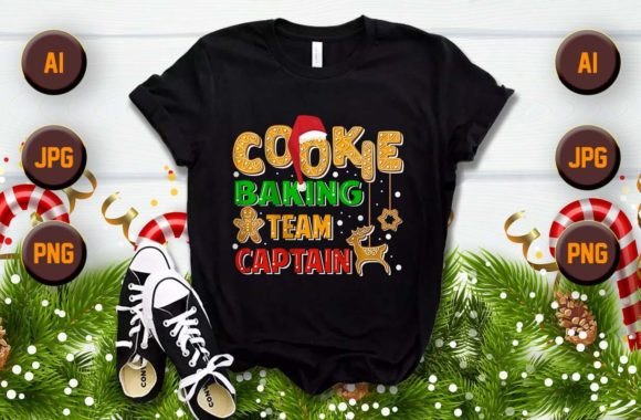 Download Cookie Baking Team Christmas T-shirts - Baking Collection