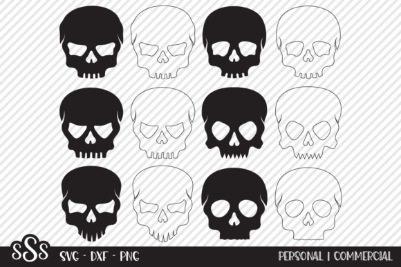 Download Skull Bundle - Halloween Designs - Premium Resources